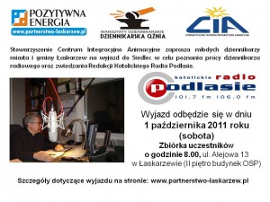 Wyjazd do Radia Podlasie 01102011 Plakat
