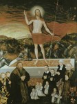 Lucas Cranach Młodszy - Zmartwychwstanie Jezusa 1557r.