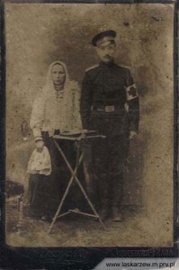 Tomasz i Jadwiga Proszek, zdjęcie z ok. 1910 roku.