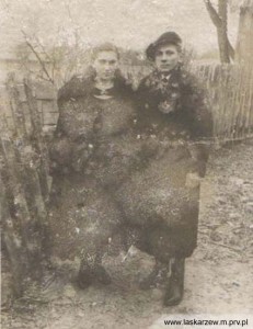 Rodzeństwo: Natalia i Stanisław, zdjęcie z ok. 1940 roku.
