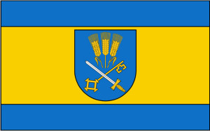 Flaga Gminy Łaskarzew