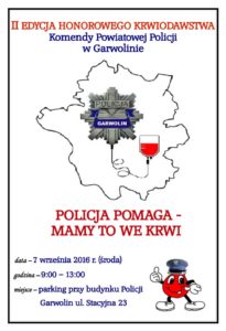 KREW policja plakat